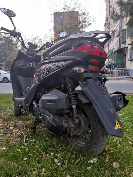 Samurai бензин скутер