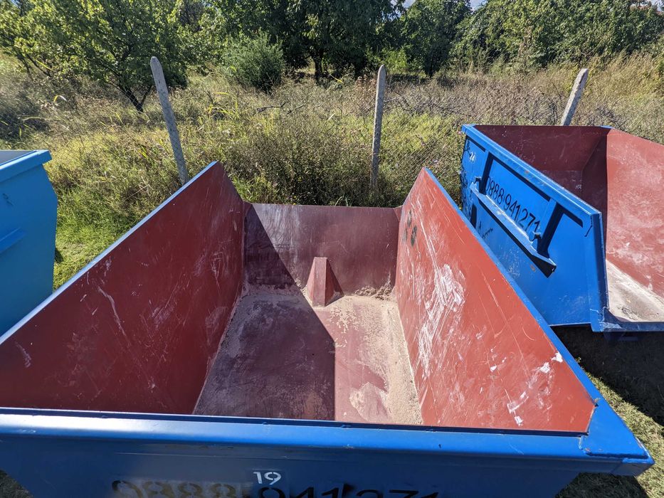 Контейнери за  отпадъци 5,6 и 7 кубика гр. Пловдив 100 eвро