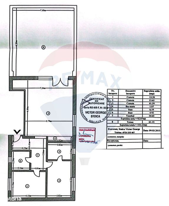 Calea Giulesti Penthouse 153 mp cu terasa panoramica