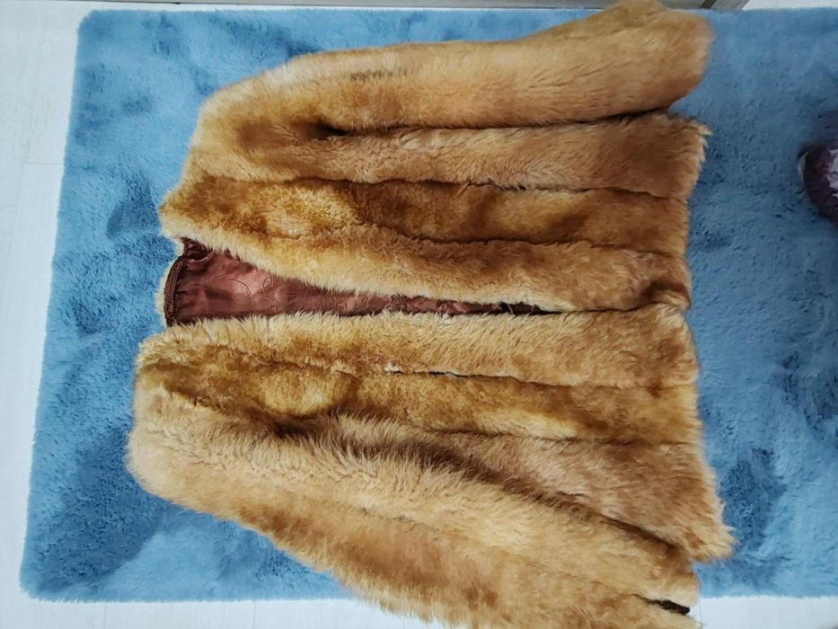 Haină de blană artificială fashion