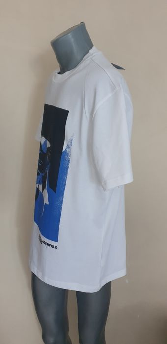 Karl Lagerfeld Cotton Mens Size XL НОВО! ОРИГИНАЛ! Мъжка Тениска!