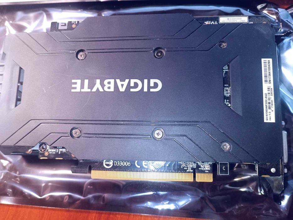 Видеокарта GeForce 1060 6 GB, Gygabyte