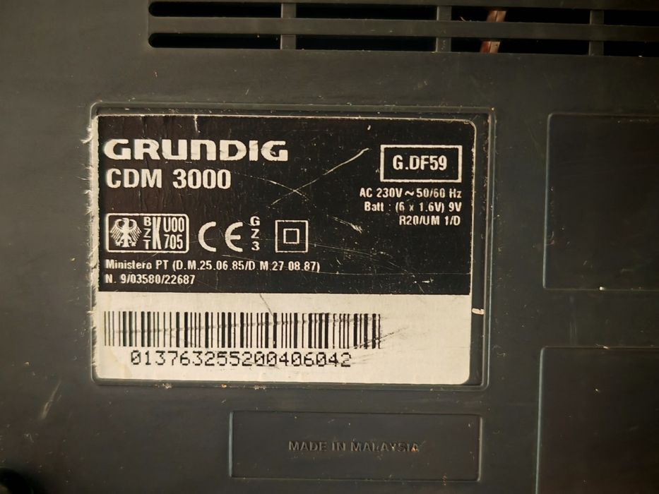 Combina Grundig CDM 3000