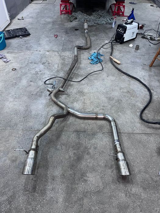 Evacuare inox Downpipe BMW E90, 2.0 diesel