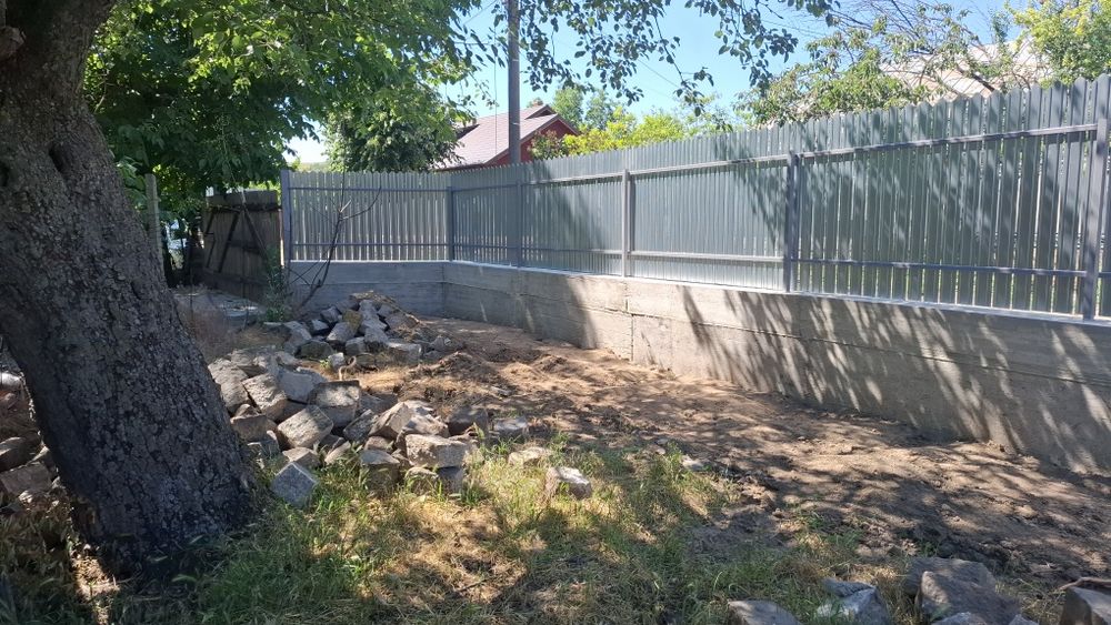 Piatră temelie (granit)pentru gard