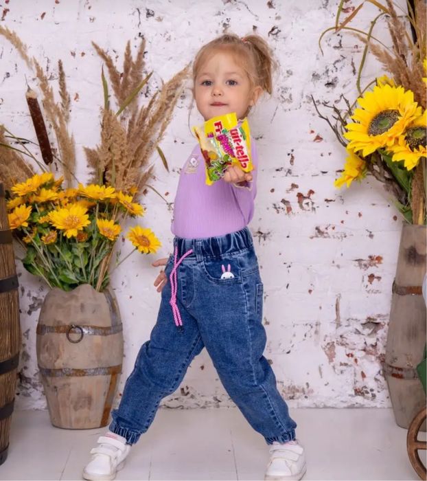 Джинсы на девочку