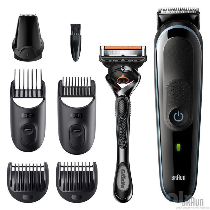Триммер Braun 7 в 1 для бороды и волос