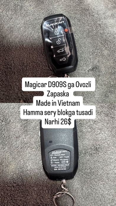 Magicar D909S ga Ovozli zapaska