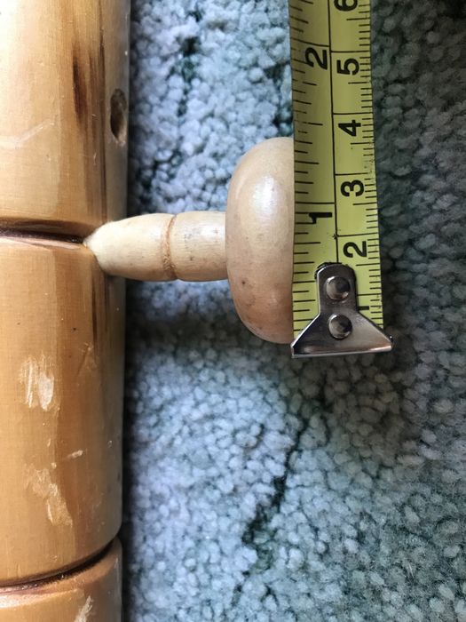 6бр стари френски закачалки от дърво масив за стена