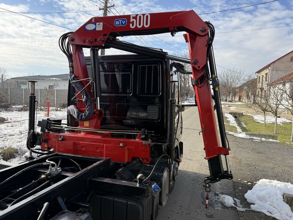 Iveco EuroCargo Basculabil+Macara 2011 Euro 5