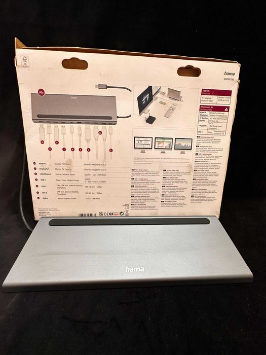 stație de andocare Hama Connect2Office Pro