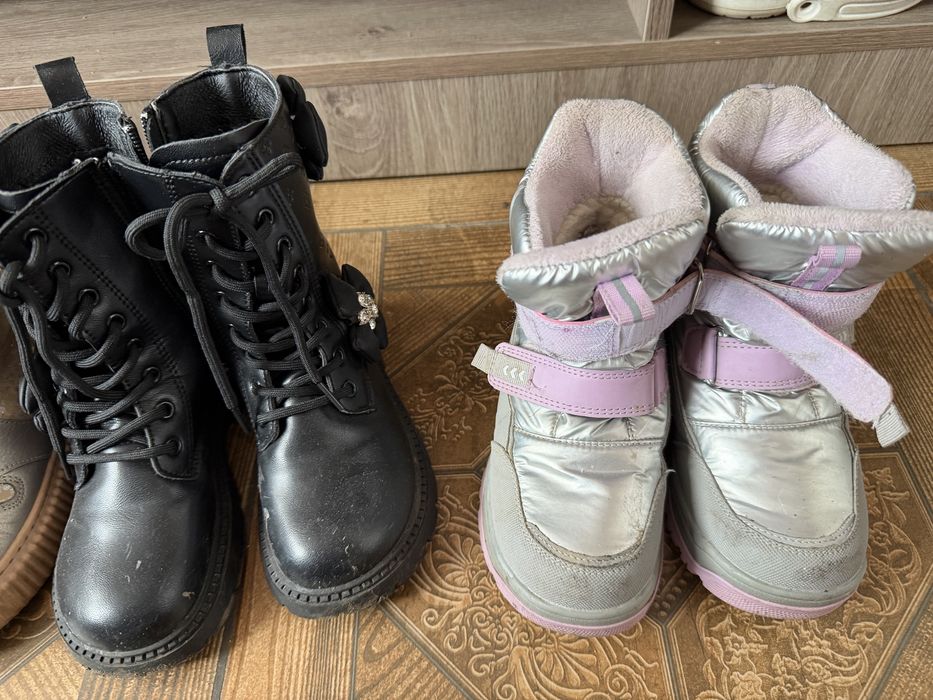 Детская обувь для девочек в хорошем состоянии