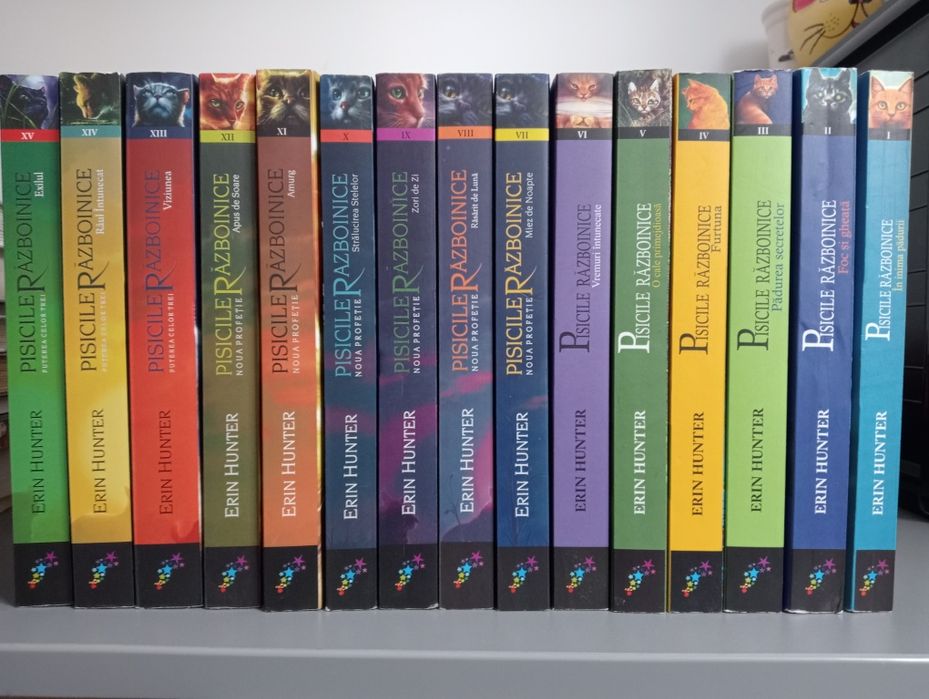 Pisicile războinice volumele I-XV