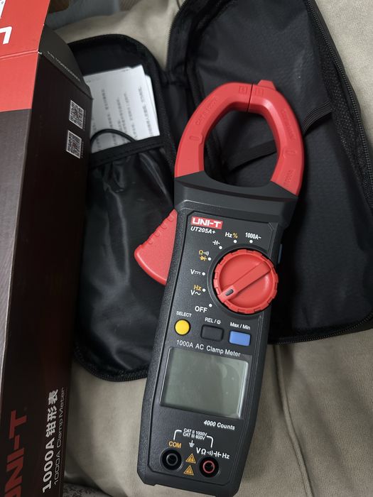 цифровые токоизмерительные клещи