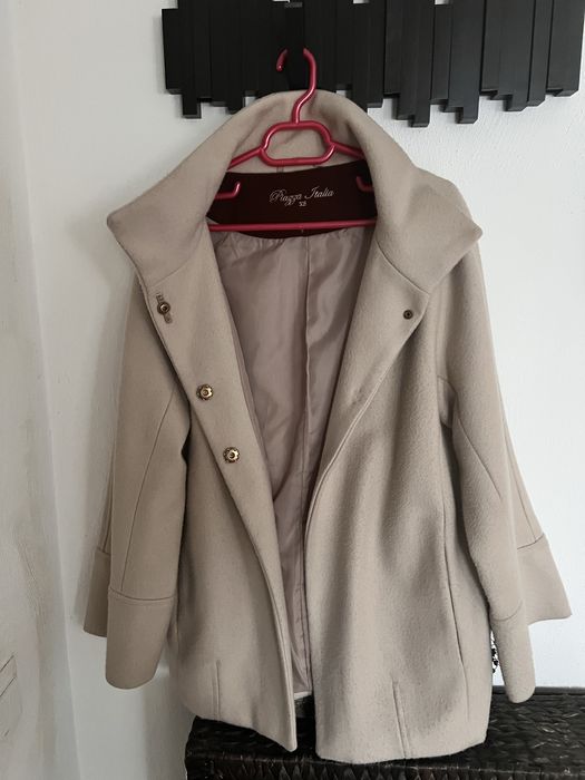 Palton versatil beige Piazza Italia