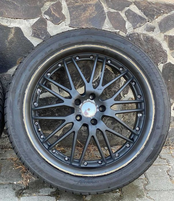 Jante Emotion Wasabi Matt Black-Polish R20, 5x112, Audi, Mercedes, Vw