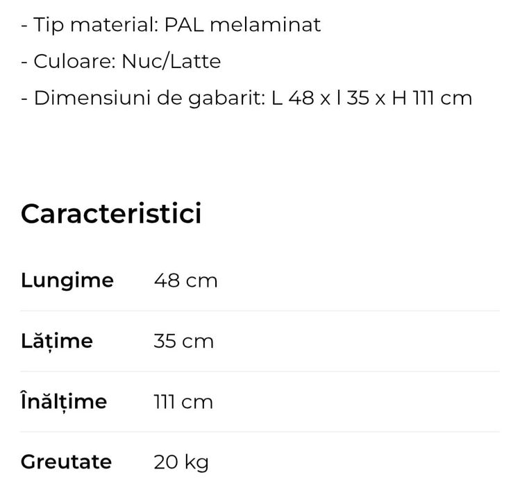 Dulap bucatarie bufet