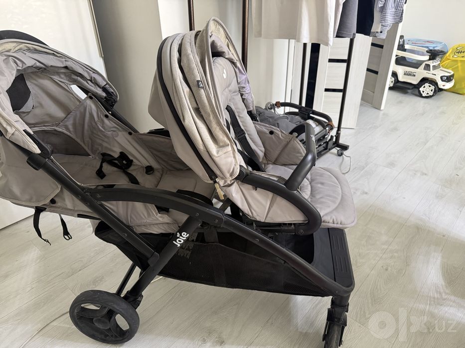 каляска для погодок или двойни joie duo orginal