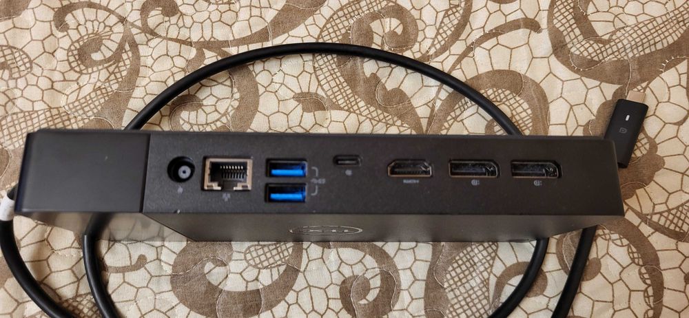 Dell WD19S Docking station , USB-C, 180W, Gigabit Ethernet