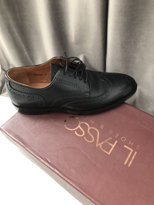 Pantofi barbati piele noi