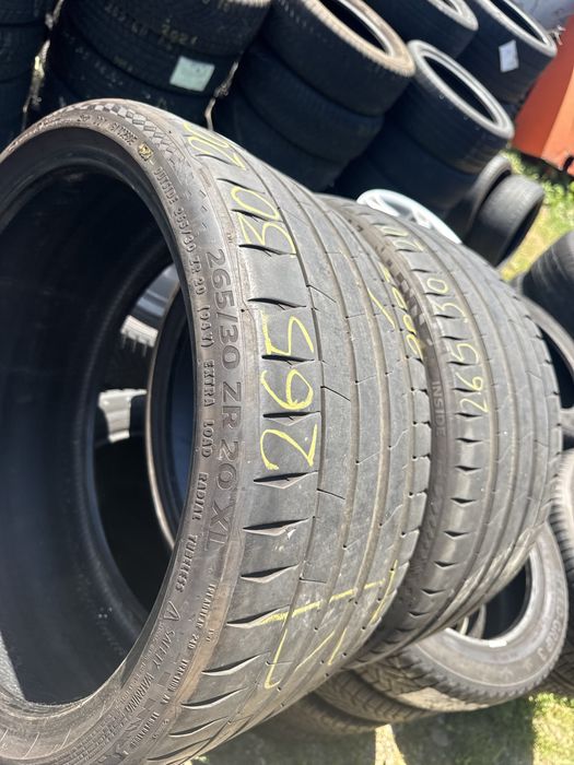 265/30/20”Set 2 buc CONTINENTAL SportContact 7.dot 2023.anv Vară Impec
