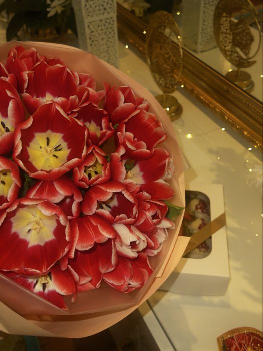 Цветы из qyzgaldaq