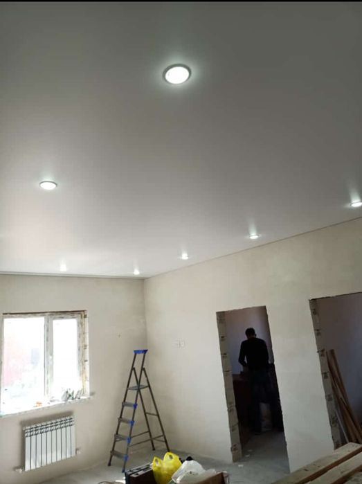 Натяжные потолки