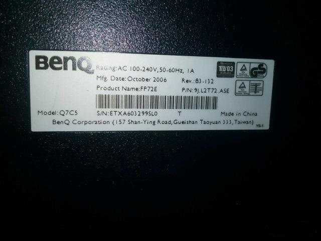 Продам монитор BenQ FP72E