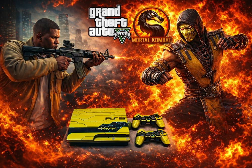 Sony PlayStation 3 slim в идеальном состоянии