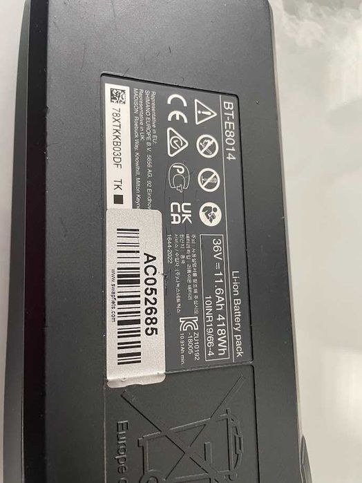 Oferta Baterie Shimano Steps BT-E8014 + Încărcător EC-E6002