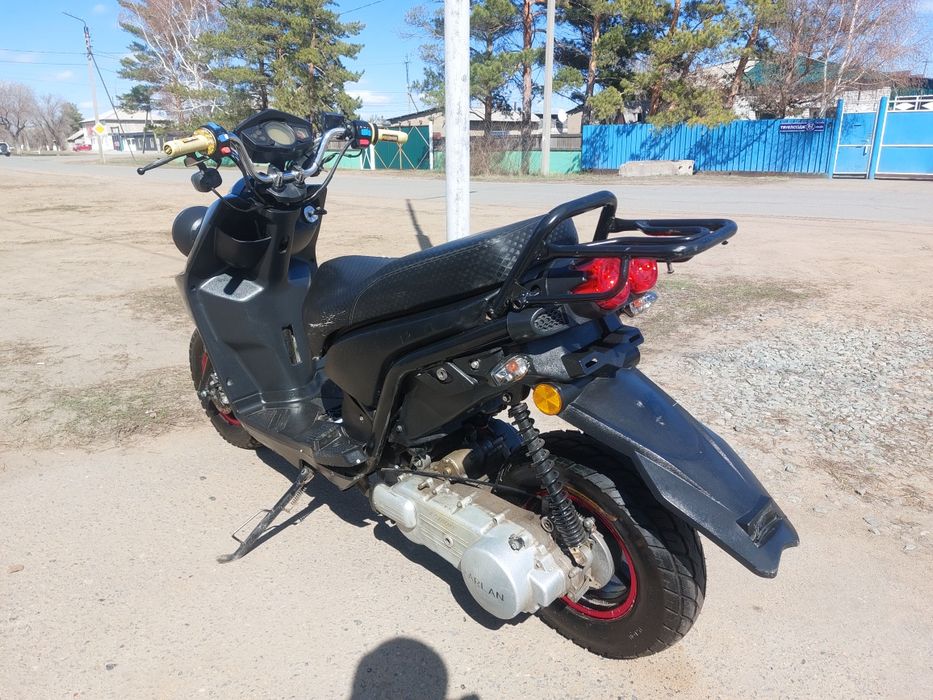 Скутер в хорошем состоянии.