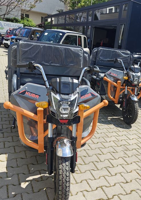 Triciclu Electric KUBA GL15000 cu Autonomie 70Km, Fara permis ! 1500W