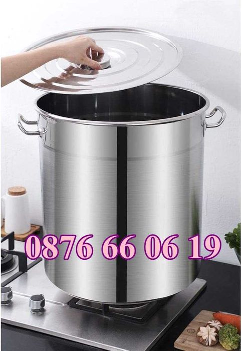 Неръждаеми Казани/Тенджери 80 л, казан 80 литра за готвене