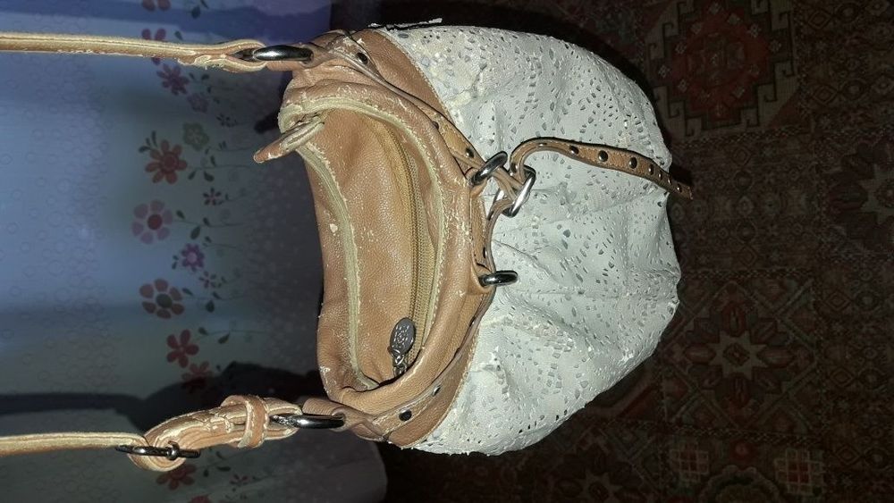 Сумка женская сумочка старый заношенный вид только снаружи