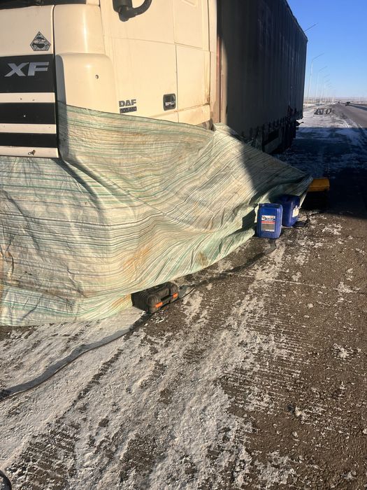 Отогрев грузового авто