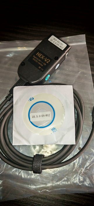 Diagnoza VCDS OBD2 25.3 RO+EN Passat Golf Seat Skoda NOU