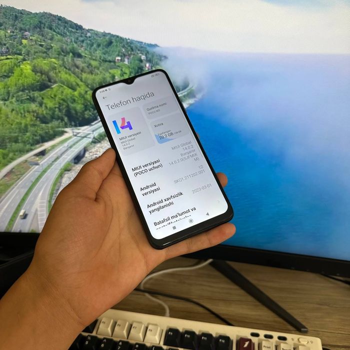 Poco M3 ideal holatda 128 Gb