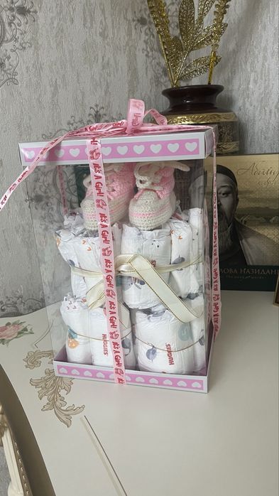 Торт набор из памперсов,30 шт