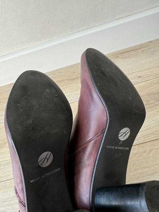 Ghete toc dama 37 piele