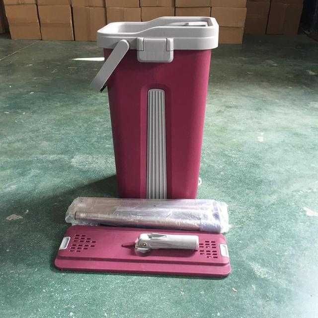 Умная швабра с отжимом и ведром для мытья пола, окон и стен