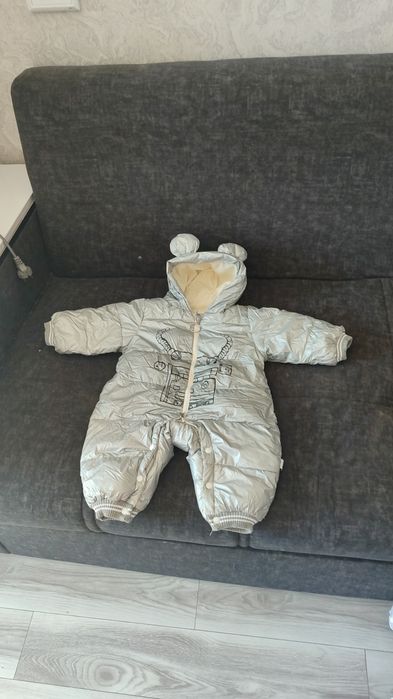 Детские зимние тёплые комбезы