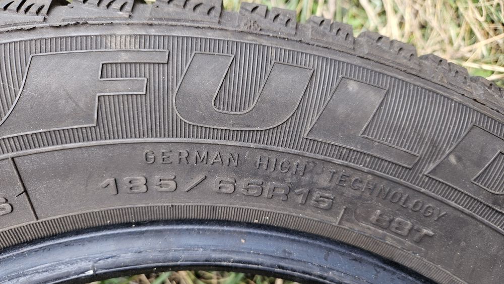 2бр гуми 185 65 15 дот 21 фулда
