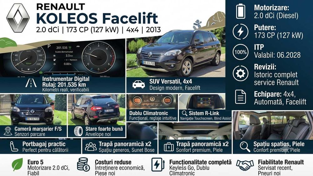 Renault Koleos 2013 Automat Facelift