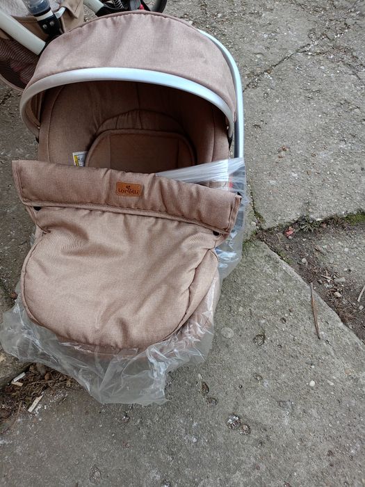 Количка 3в1 Корели римини + подарък сгъваема кошара с матрак и чаршаф!