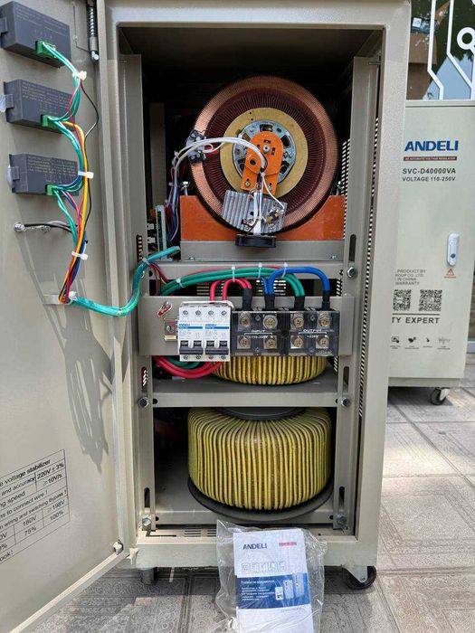 Продаю Стабилизатор напряжения АНДЕЛИ/ANDELI/QR-SVC-40kva НОВИНКА 220V