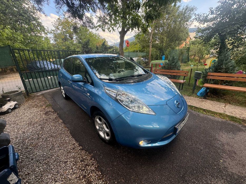 --> 3лв/100км разход! Nissan Leaf 2013г.