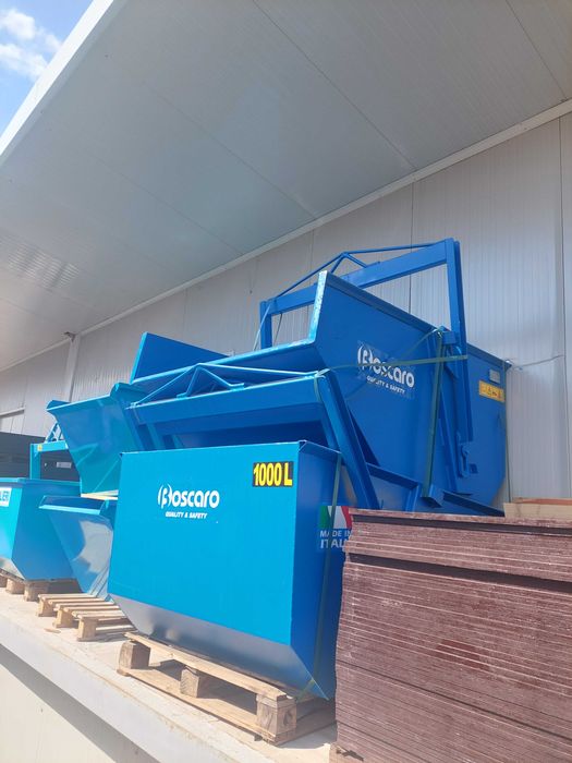 Bena - haba cu autodescarcare de 600 l , autobasculanta pentru moloz , deseuri pentru macara 3 432 lei