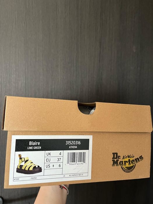 Sandale Dr. Martens Blaire lime green