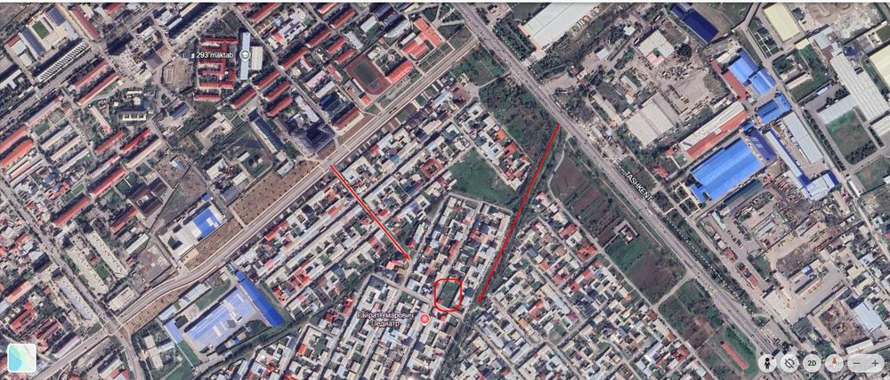 Тошкент шахар Бектемир тумани Мажнунтол махаллада 6 сотик