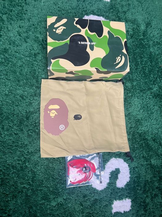 Bape Bapesta Low Paint Splatter noi marimea 43